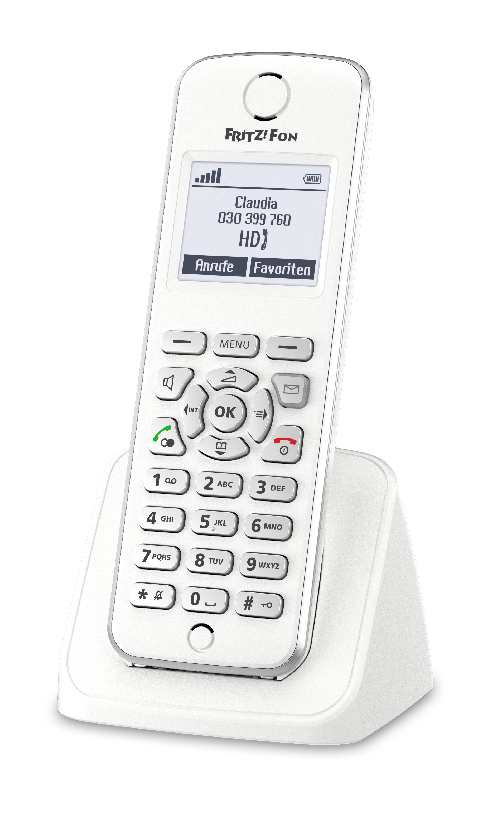 AVM FRITZ ! Fon M2 DECT téléphone blanc