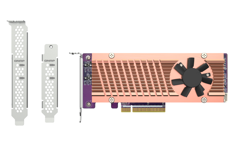 QNAP QM2-2P-384A - PCIe - M.2