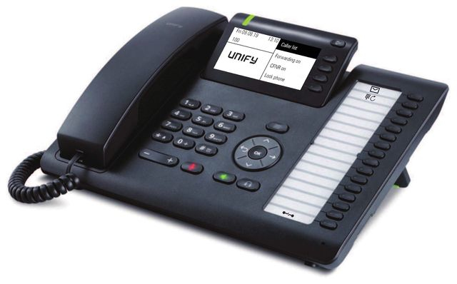Téléphone de bureau Unify OpenScape Téléphone VoIP CP400T