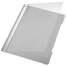 Esselte Leitz Standard Plastic File Grey A4 PVC (25) - Grey - PVC - A4 - 233 mm - 310 mm