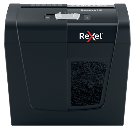 Destructeur de documents Rexel Secure X6 à coupe croisée 100 feuilles #X6