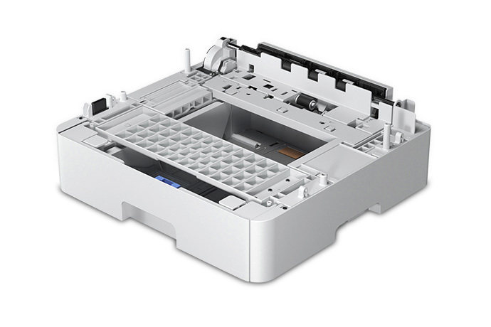 Epson 500-Sheet Paper Cassette - Paper tray - Epson - WorkForce Pro WF-C5710 WorkForce Pro WF-C5790 WorkForce Pro WF-C5290 WorkForce Pro WF-C5210 - 500 sheets - White - Indonesia - C12C932871