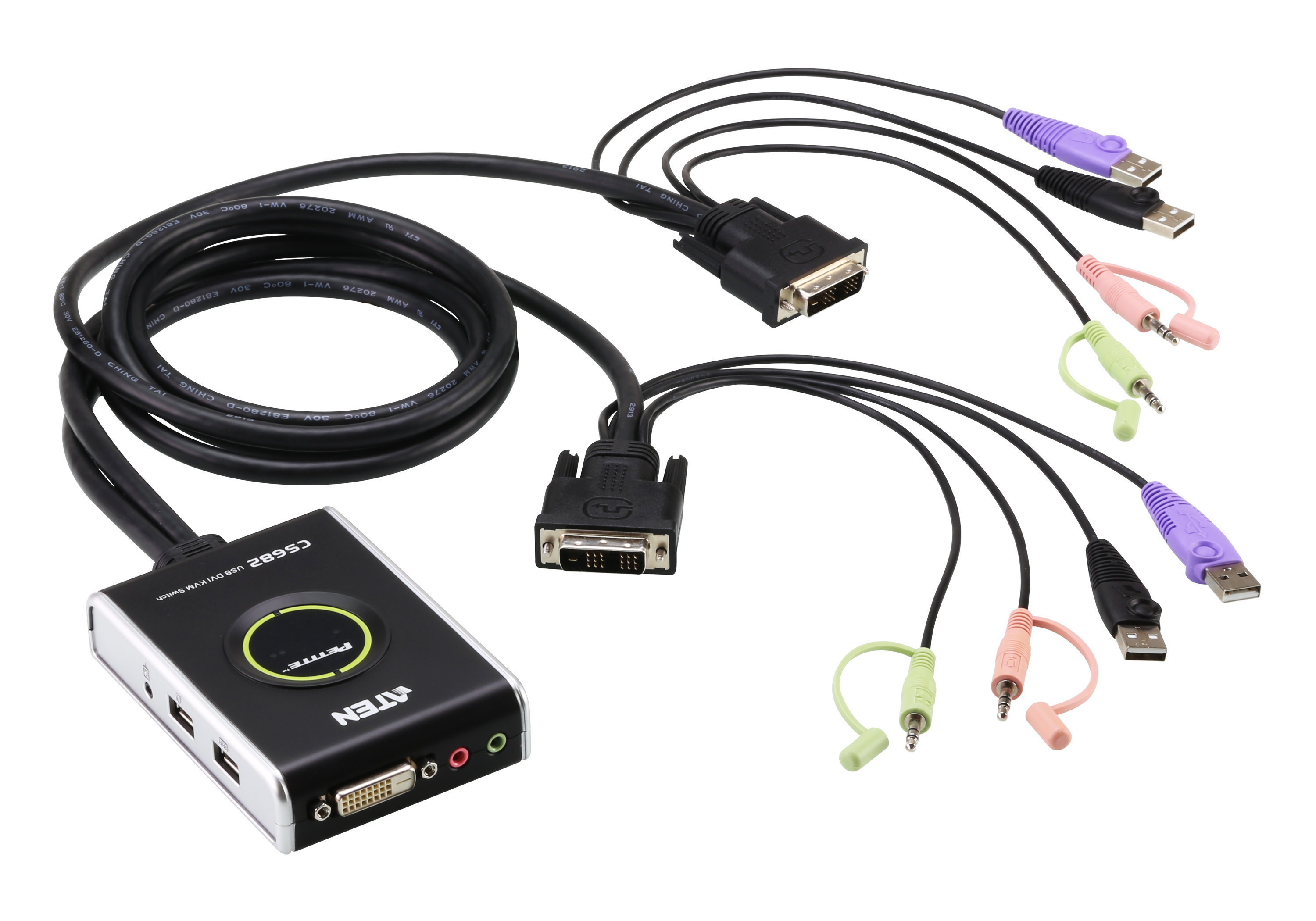 ATEN CS682 - Commutateur KVM / audio / USB