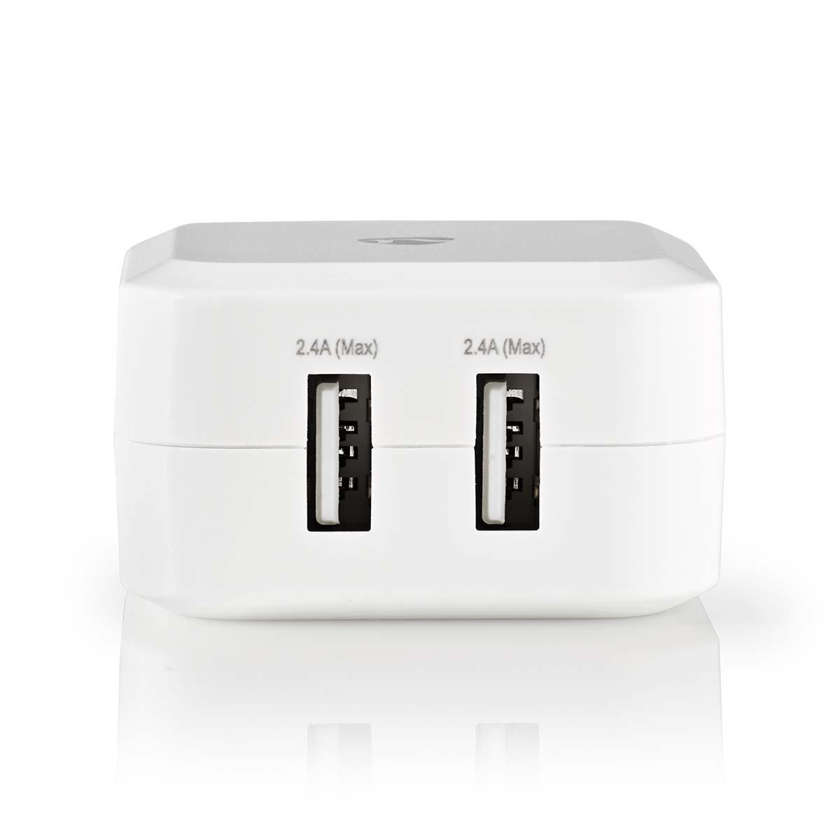 Webcam USB Nedis WCHAU484AWT pour une utilisation en intérieur
