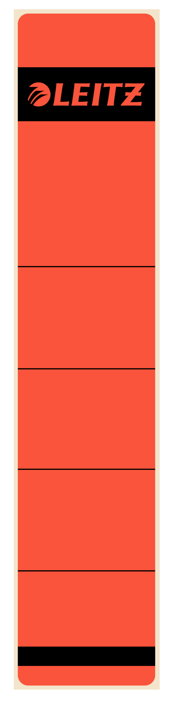 Esselte Leitz 16430025 - Red - Rectangle - Ring binder - Paper - 39 mm - 192 mm