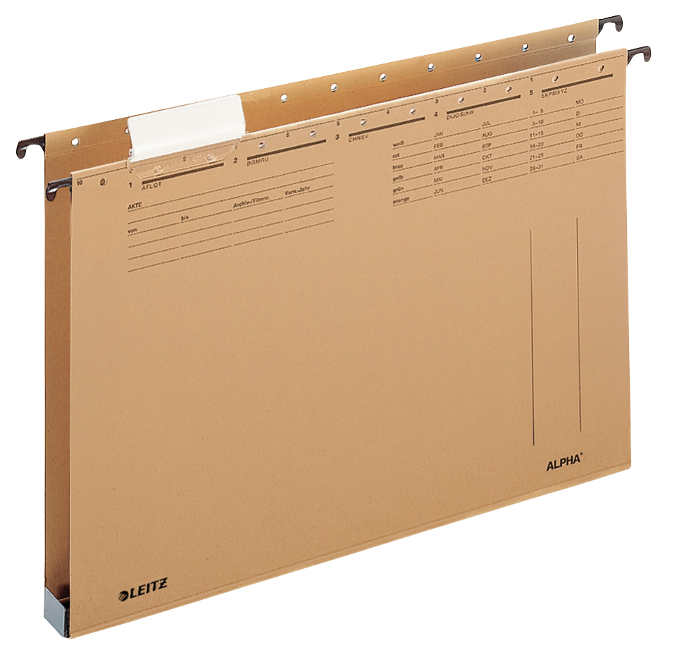 Esselte Leitz ALPHA - A4 - Cardboard - Brown - 320 g/m² - DIN 821 - 290 mm