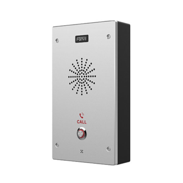Fanvil I16S - Filaire - IP65 - -30 - 60 °C - RJ-45 - Acier inoxydable - Mural