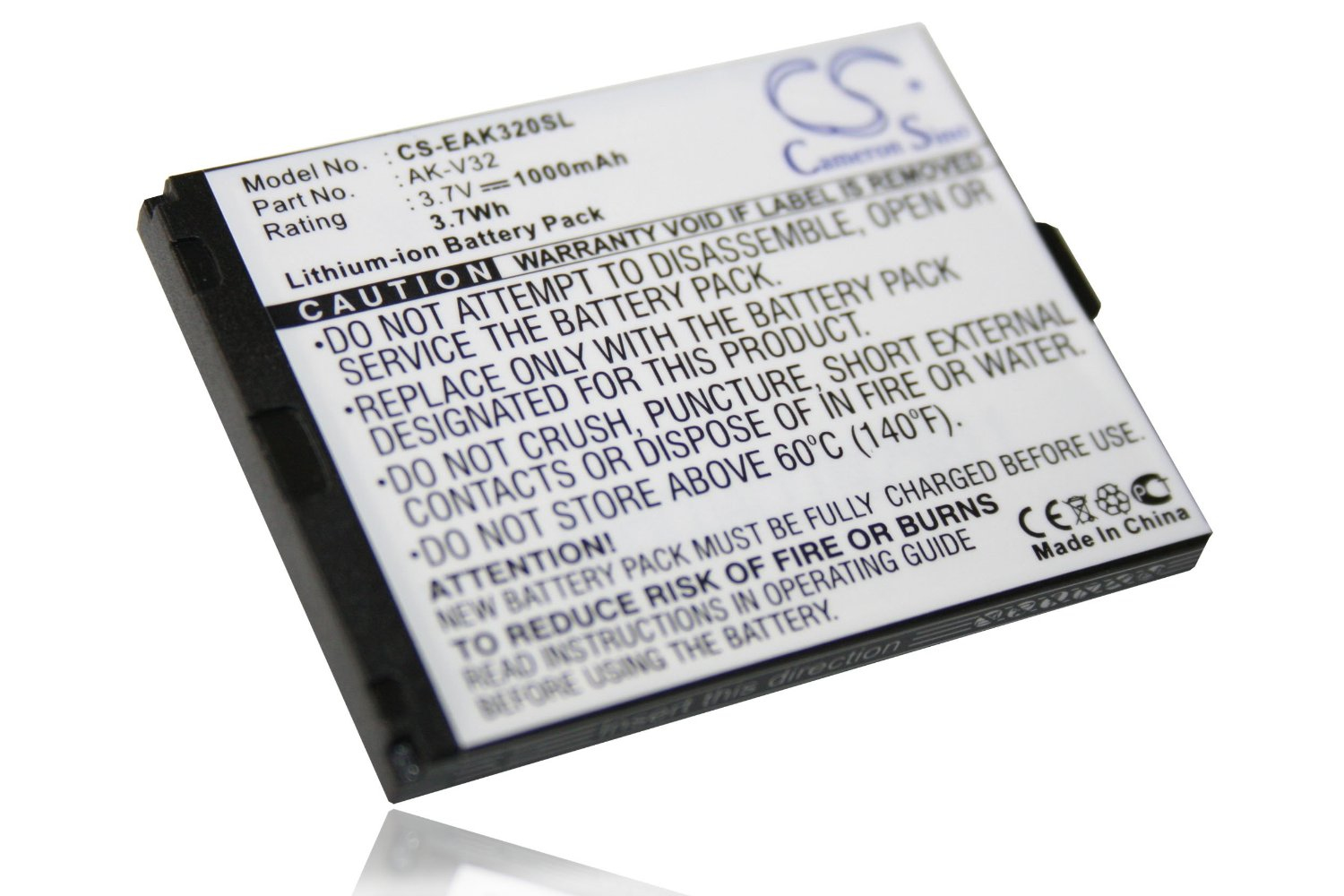 Emporia AK-V32 - Battery - Black - Lithium-Ion (Li-Ion) - 1000 mAh - 3.7 V - Emporia Click