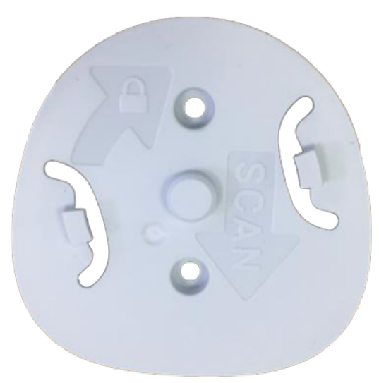 Support blanc Zebra BRKT-LM0093C-0W pour DS9308
