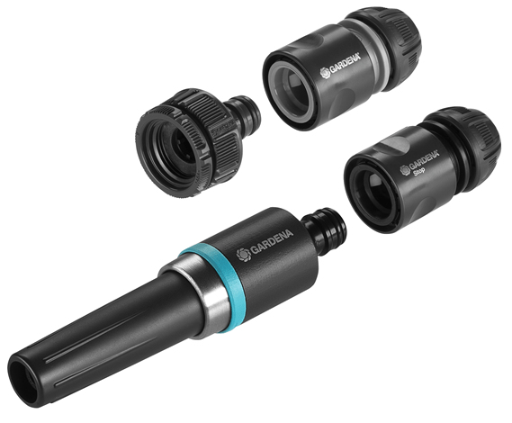 Gardena 18900-20 3/4" Plastic Connector Black - 18900-20