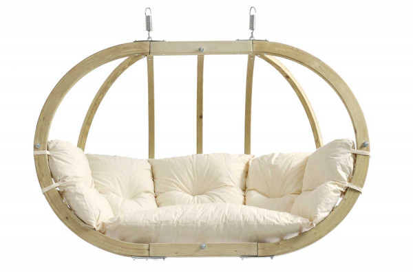 Amazonas AZ-2030850 - Hamac suspendu - Avec support - Intérieur/extérieur - Blanc - Polyester - 200 kg