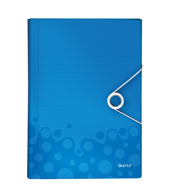 Esselte Leitz WOW - A4 - Polypropylene (PP) - Blue - 200 sheets - 254 mm - 38 mm