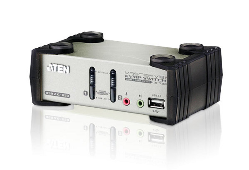 ATEN CS1732B - KVM / audio / USB switch - CS1732B