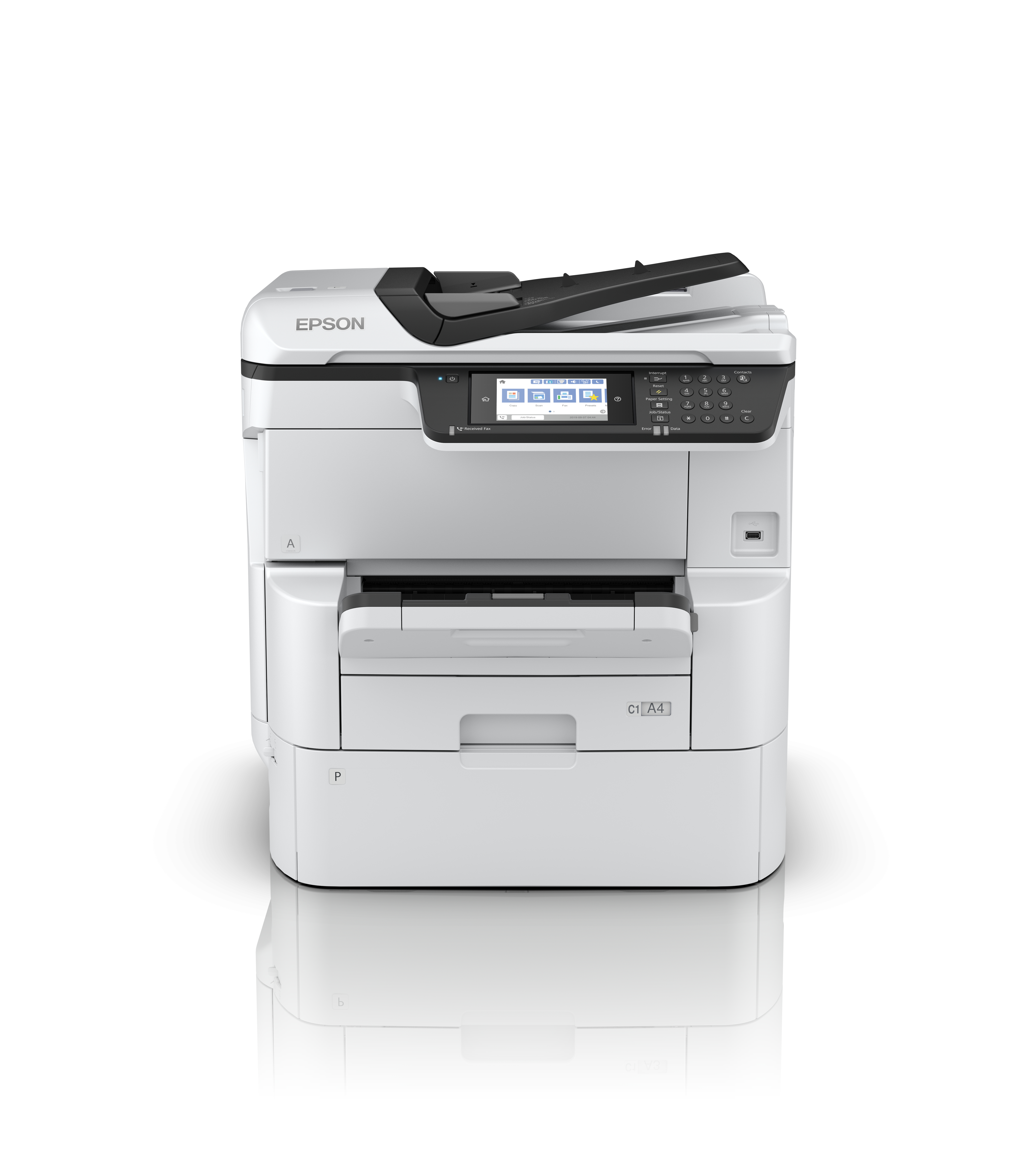 Epson WorkForce Pro WF-C878RDWF - Jet d'encre - Impression couleur - 4800 x 1200 DPI - A3 - Impression directe - Noir - Blanc