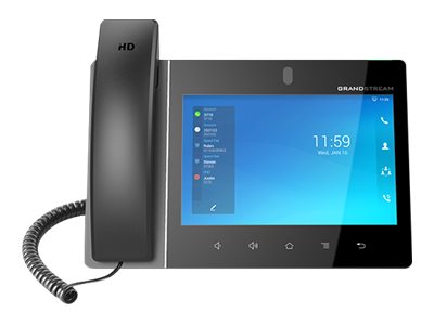 Grandstream GXV3480 - Noir - Téléphone VoIP - GSM 900/1800 (bi-bande)