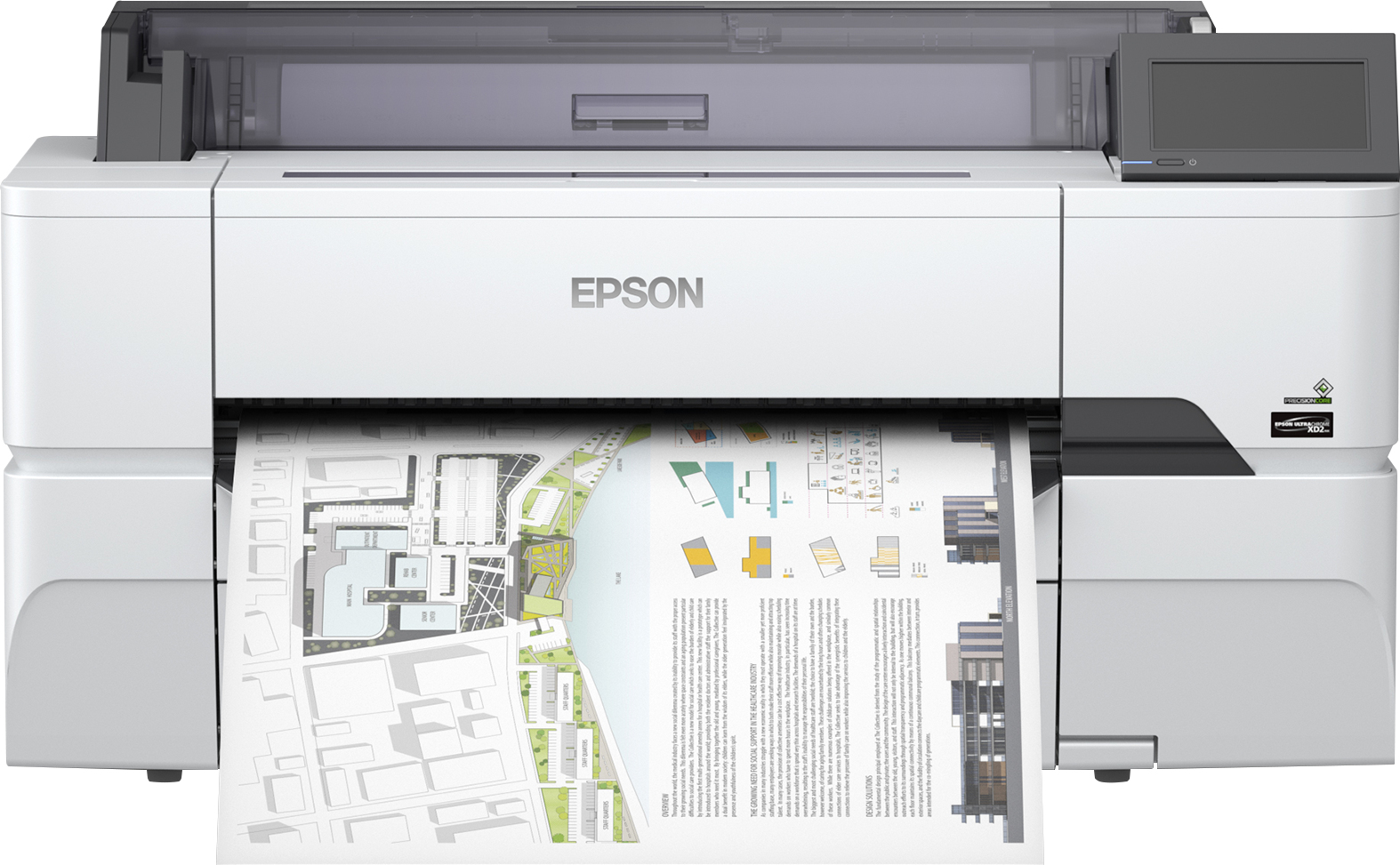Epson SureColor SC-T3405N - Inkjet - 2400 x 1200 DPI - ESC/P-R - HP-GL/2 - HP-RTL - Black - Cyan - Yellow - Magenta - A1 (594 x 841 mm) - Roll