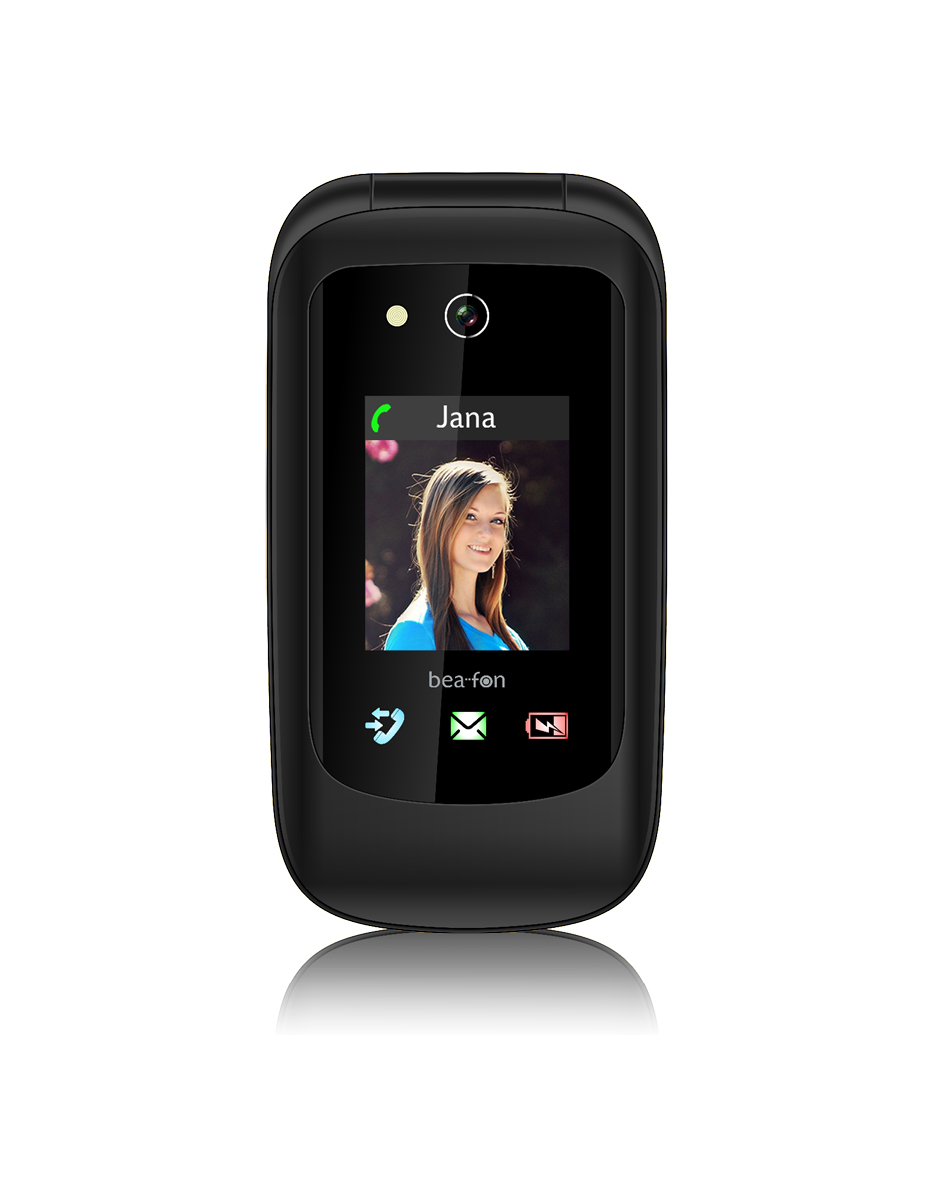 Téléphone portable pliable Bea-fon SL720 avec écran 2,8"