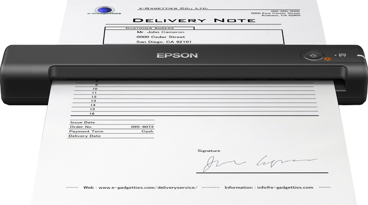 Epson WorkForce ES-50 - 600 x 600 DPI - 48 bits - 24 bits - 16 bits - 8 bits - 5,5 s/page