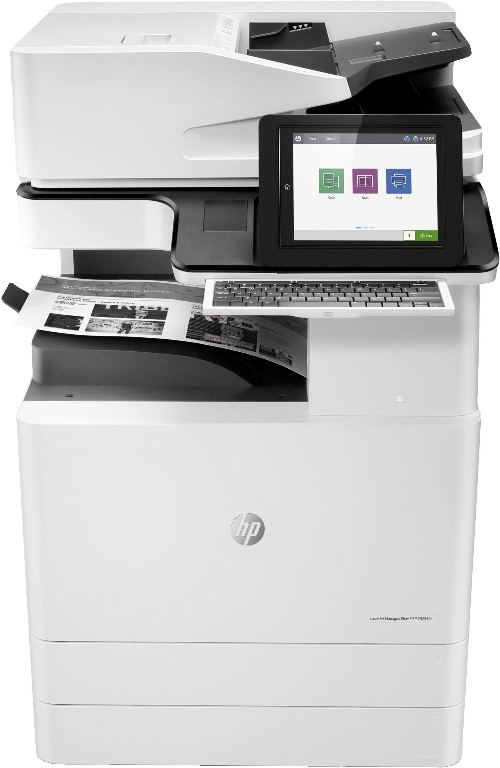 HP LaserJet Managed Flow MFP E82540-E82560z