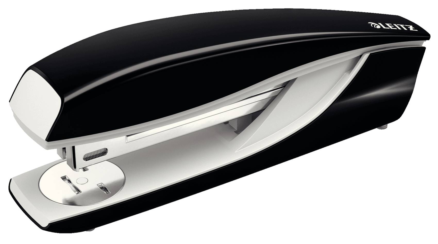 Esselte Leitz NeXXt New Strong Metal Fullstrip Stapler - 40 sheets - Black - Metal - Plastic - 80 g/m² - Top - Integrated
