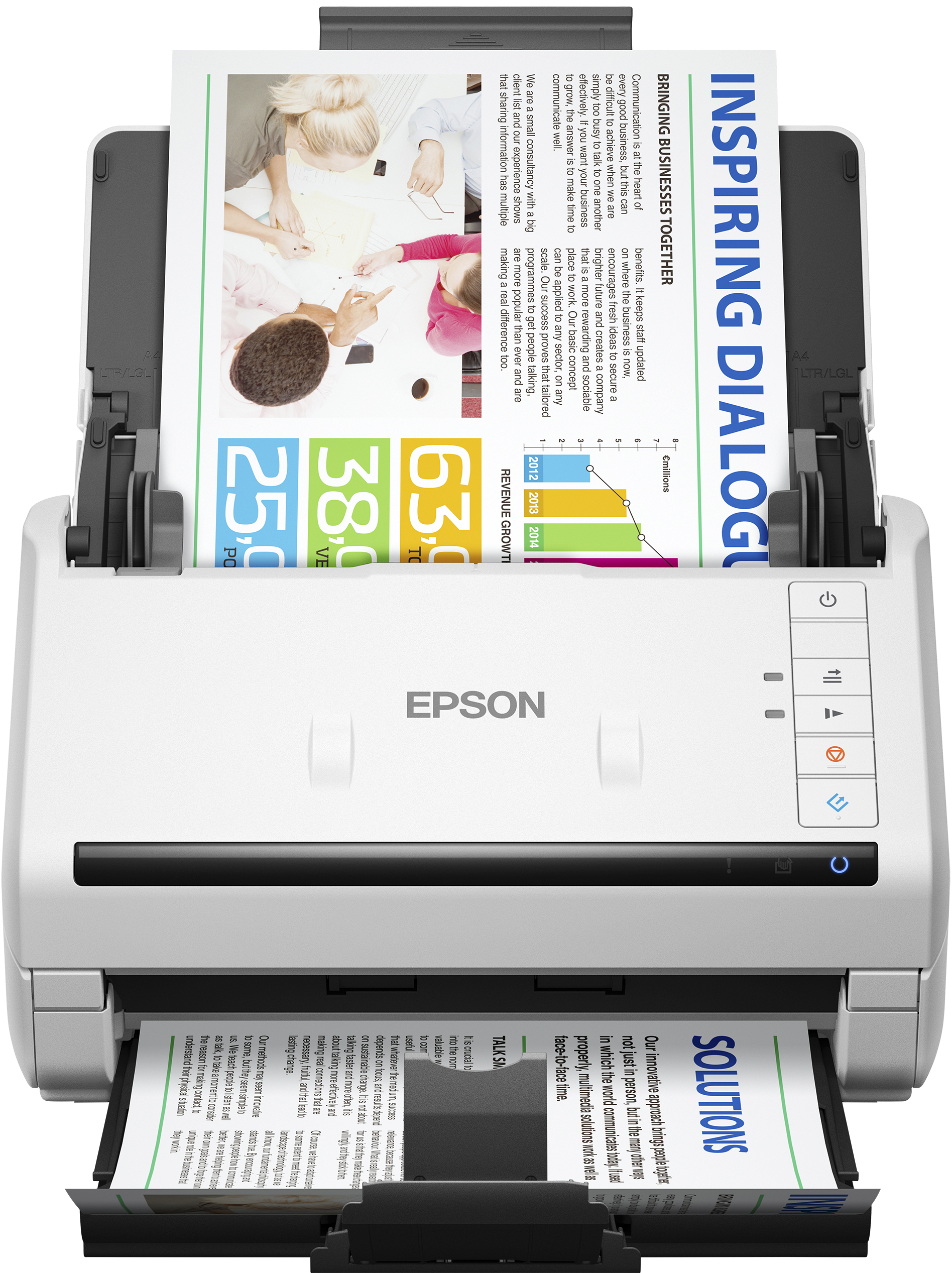 Epson DS-770 II - 215,9 x 6096 mm - 600 x 600 DPI - 30 bits - 24 bits - 10 bits - 8 bits