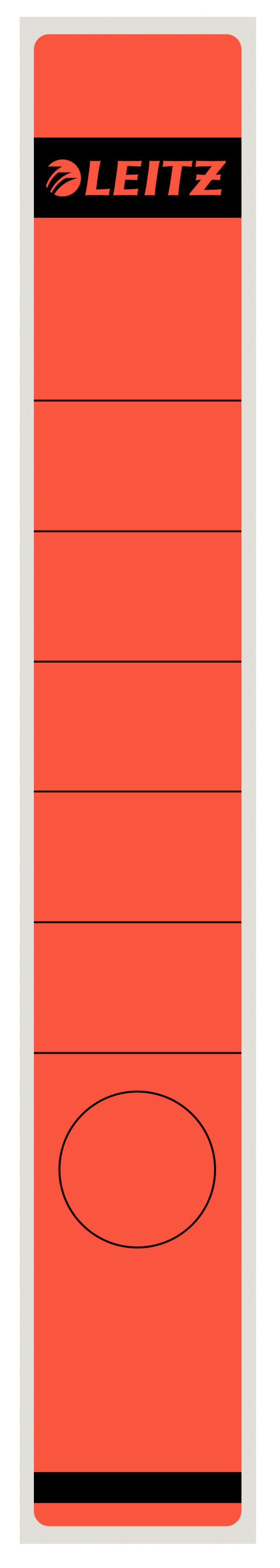 Esselte Leitz 16480025 - Red - Rectangle - Ring binder - Paper - 39 mm - 285 mm