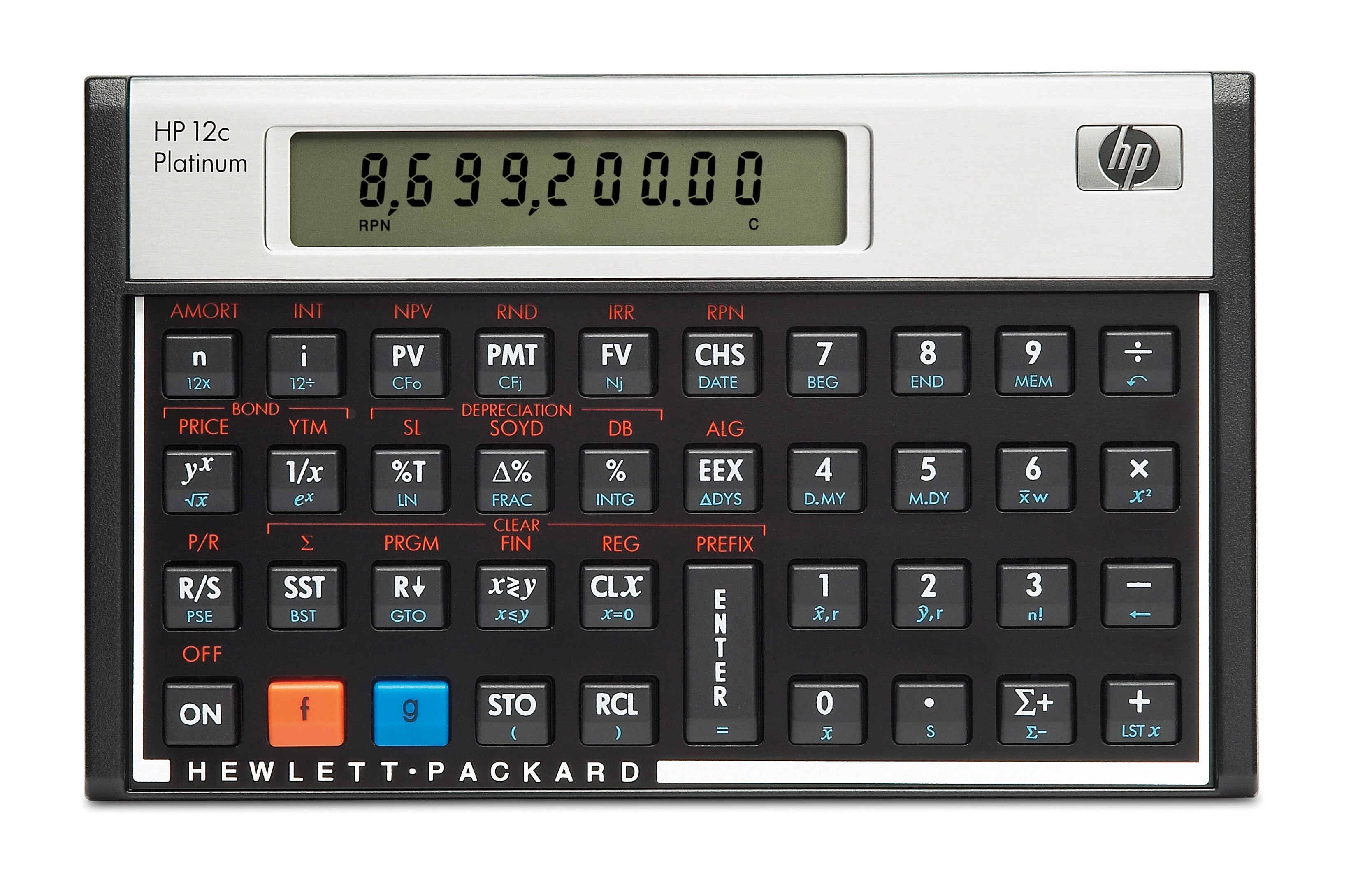 HP Calculator HP 12 C Platinum F2231AA Financial Calculator - F2231AA