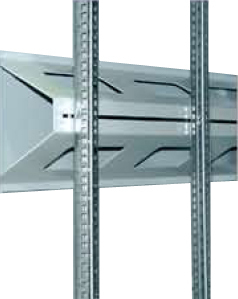 Triton RAX-VL-X09-X1 - Vertikal monteringslist, 9U - RAX-VL-X09-X1