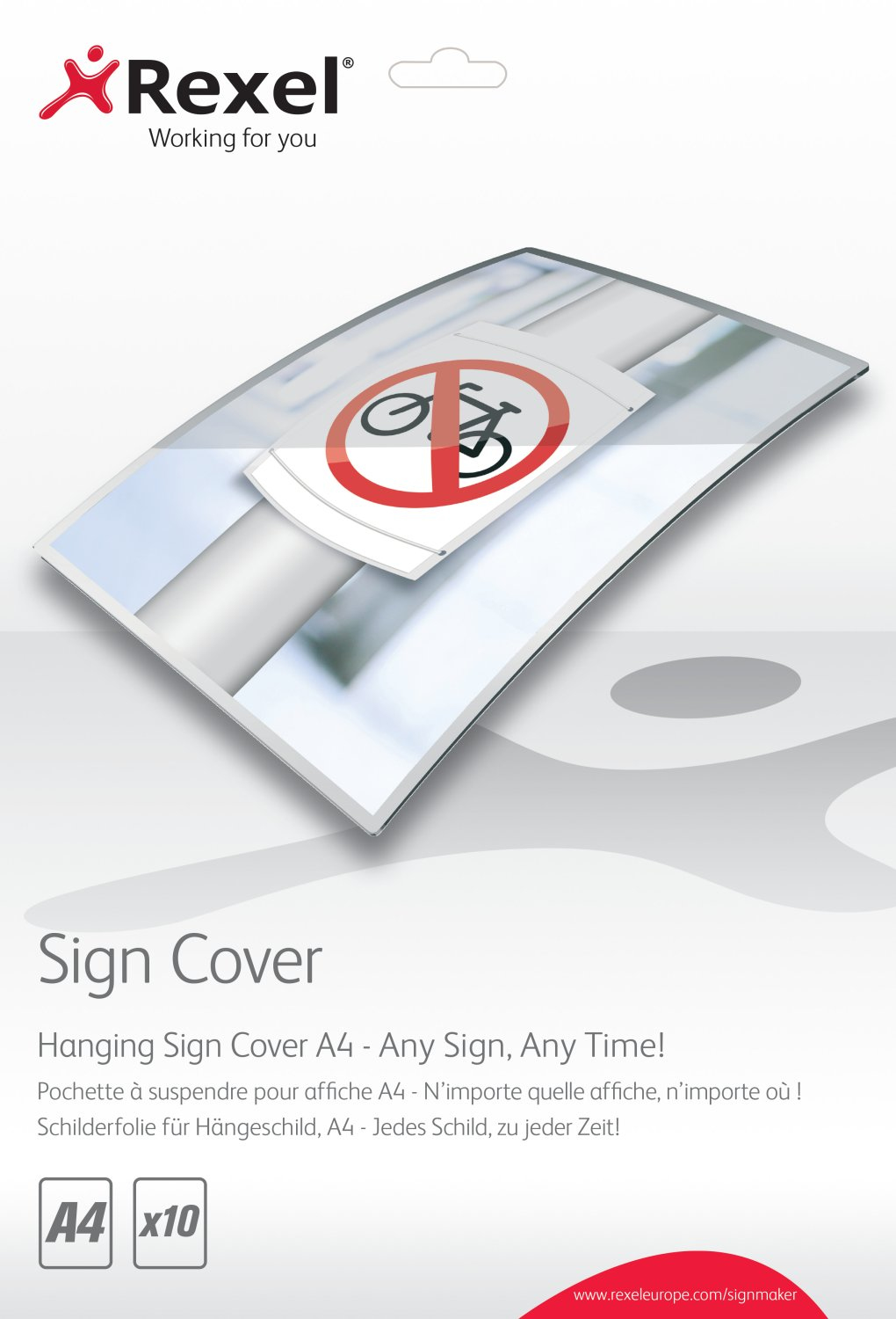 Rexel A4 sign cover 10 pack #2111007
