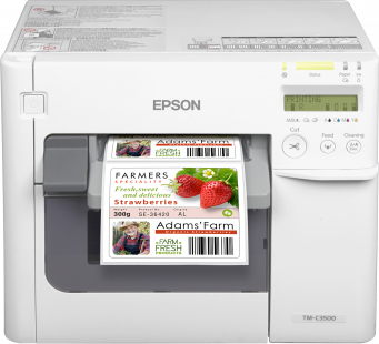 Epson TM-C3500 - Jet d'encre - 720 x 360 DPI - 103 mm/s - Filaire - Blanc