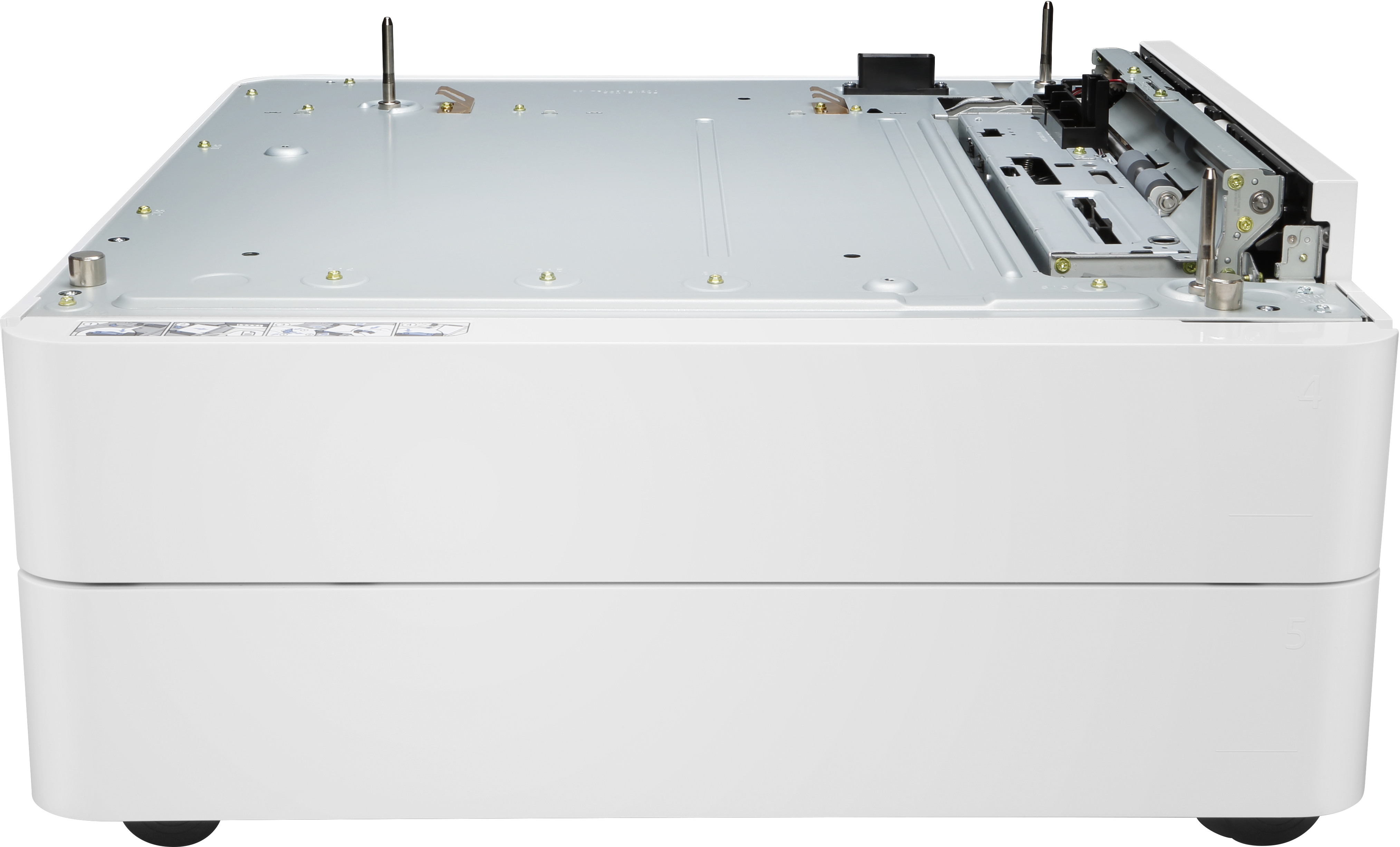 HP LaserJet Dual Cassette Workgroup Feeder - Multi-Purpose tray - HP - LaserJet Managed E72525 MFP - E72530 MFP - E72535 MFP; Color LaserJet Managed E77822 MFP - E77825... - 1040 sheets - 60 - 220 g/m┬▓ - White - Y1F97A