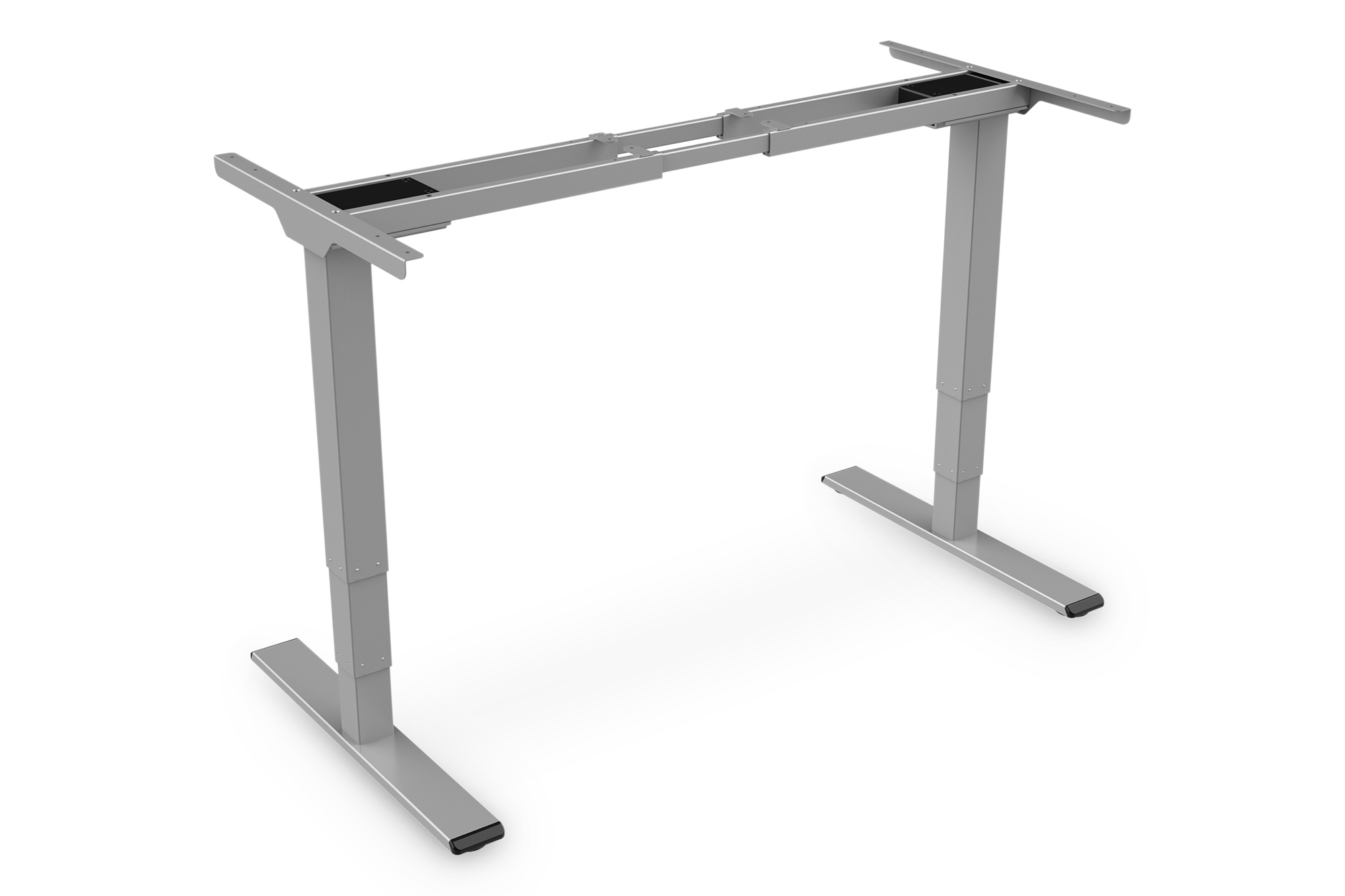 DIGITUS Cadre de bureau à double moteur gris