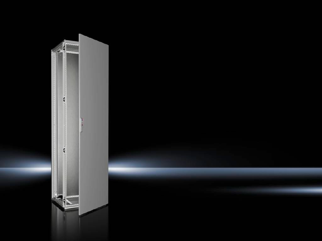 Rittal VX Enclosure Cabinet system, 1-door, BHT 600x2000x500 mm - 8605000
