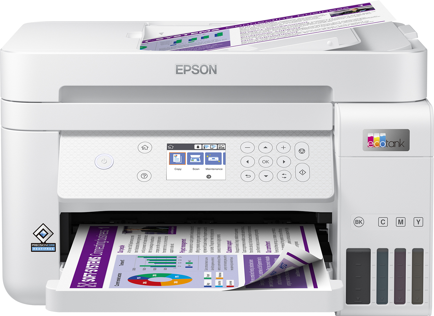 Epson L6276 - Jet d'encre - Impression couleur - 4800 x 1200 DPI - A4 - Impression directe - Blanc