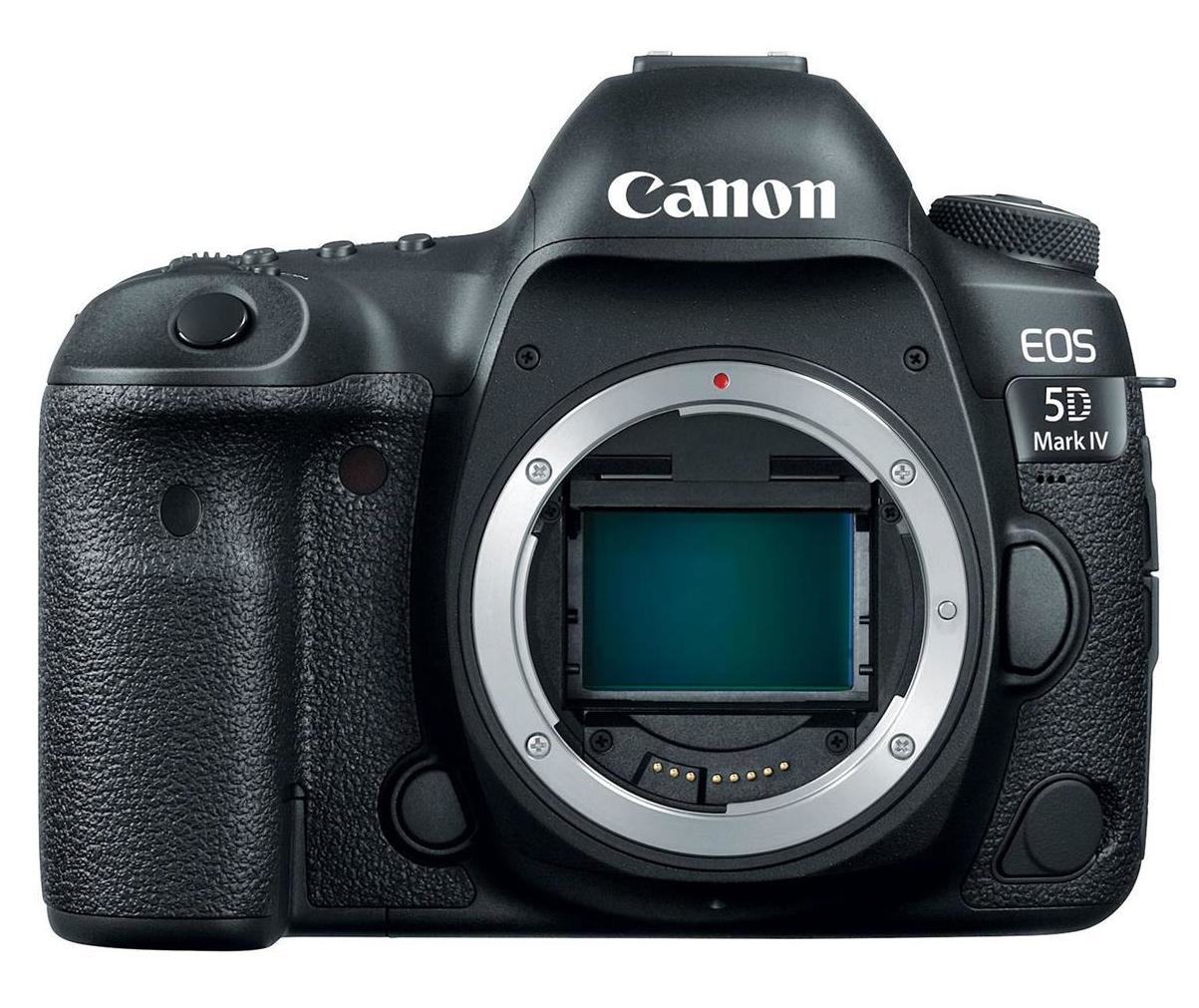 Canon EOS 5D Mark IV Body - SLR Camera - 30.4 MP CMOS - Display: 8.13 cm/3.2" LCD - Black