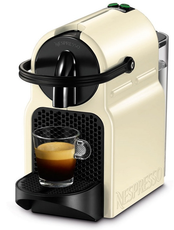 De Longhi INISSIA EN 80.CW - Capsule coffee machine - 0.8 L - Coffee capsule - 1260 W - Cream - EN 80.CW