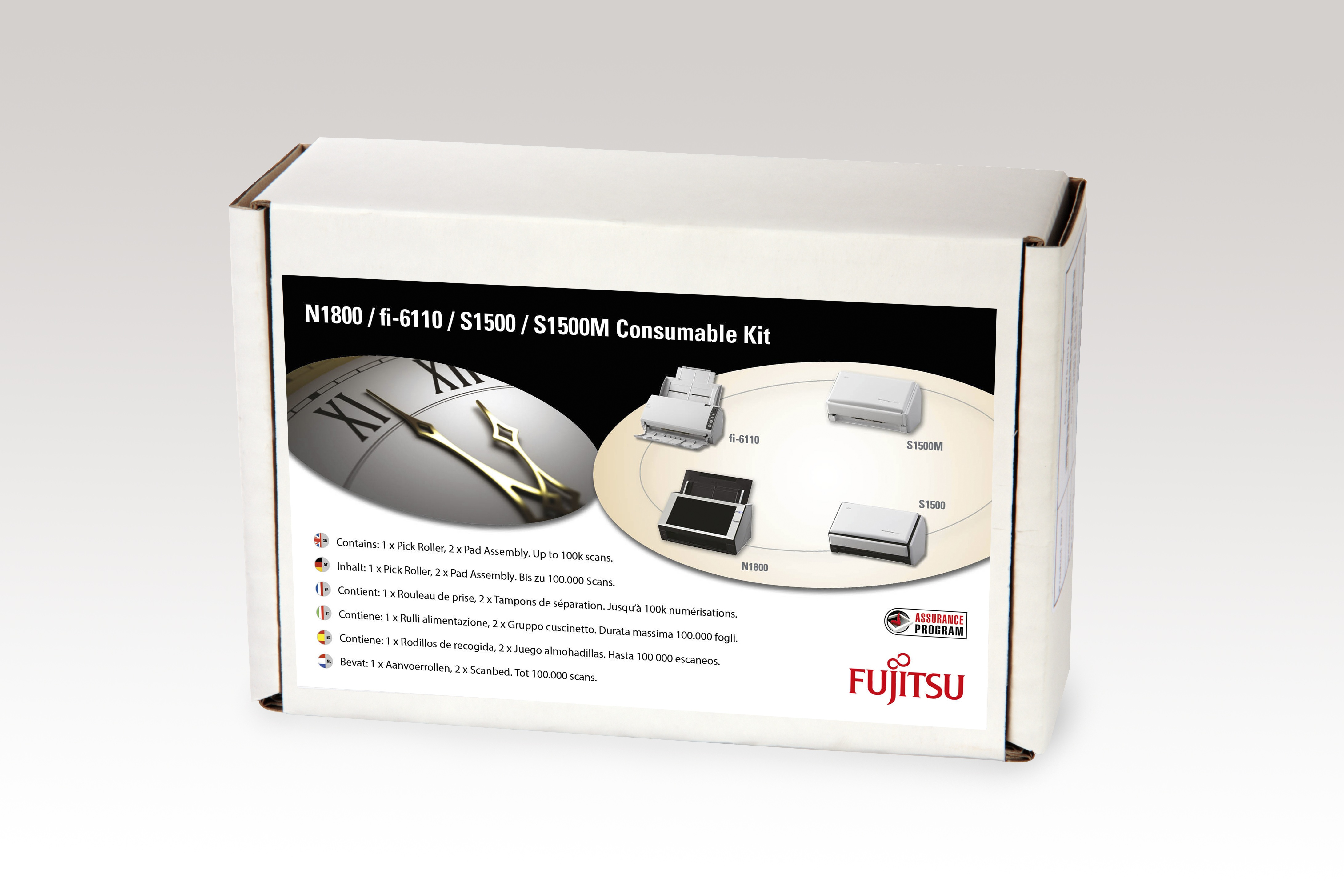 Fujitsu Consumable Kit for fi-6110, N1800 Scanners - CON-3586-013A
