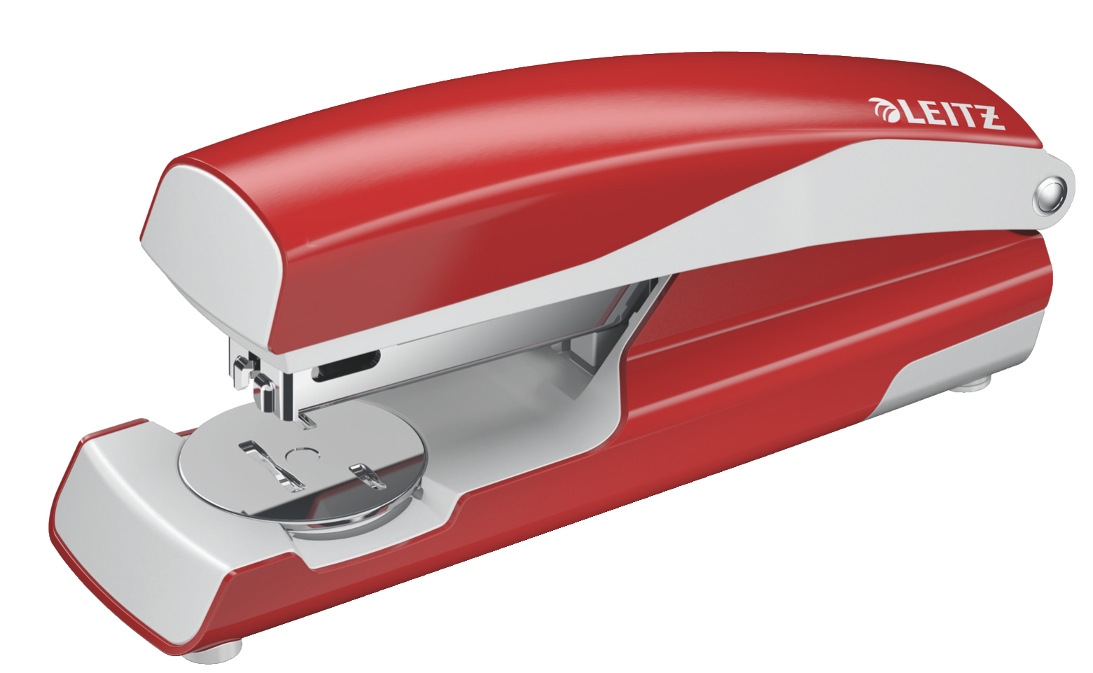 Esselte Leitz NeXXt WOW - 30 sheets - Grey - Red - P3 24/6 - P3 26/6 - Metal - Plastic - 80 g/m² - Top
