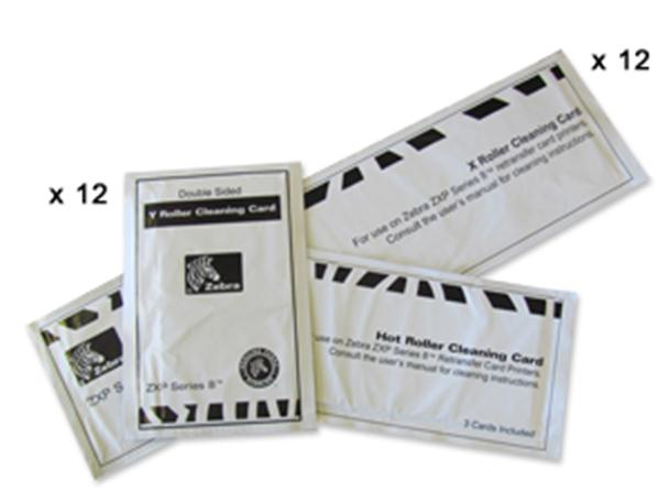 Zebra ZXP Series 8 Cleaning Card Kit - ZXP 8 - 105999-801
