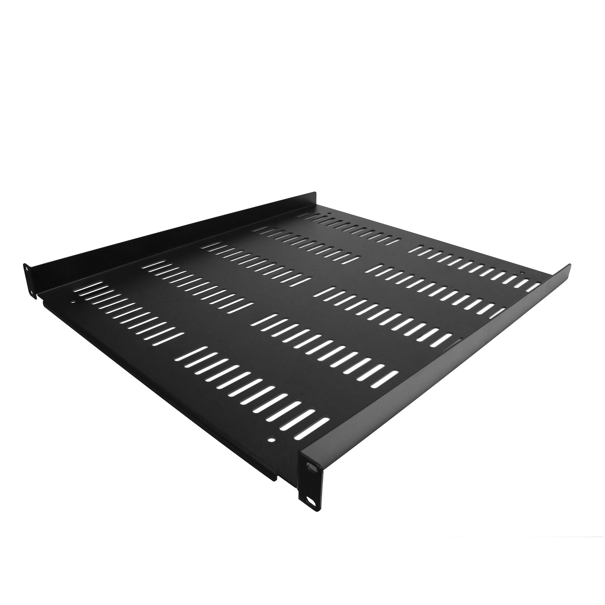 1U Vented Universal Rack Mount Cantilever Tray 19in - SHELF-1U-20-FIXED-V