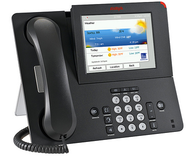 Téléphone Avaya one-X Deskphone Edition 9670G - Téléphone VoIP - H.323 - Gris anthracite