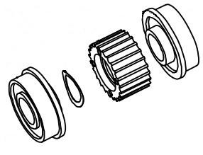HONEYWELL 15-3218-01 - Roller