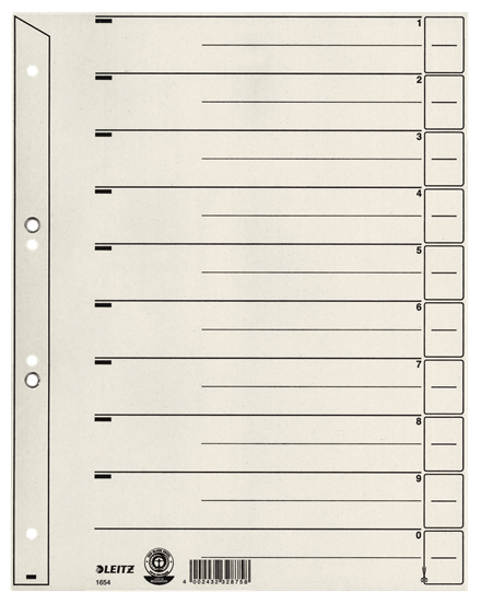 Esselte Leitz 16540085 - Gray - 240 mm - 300 mm