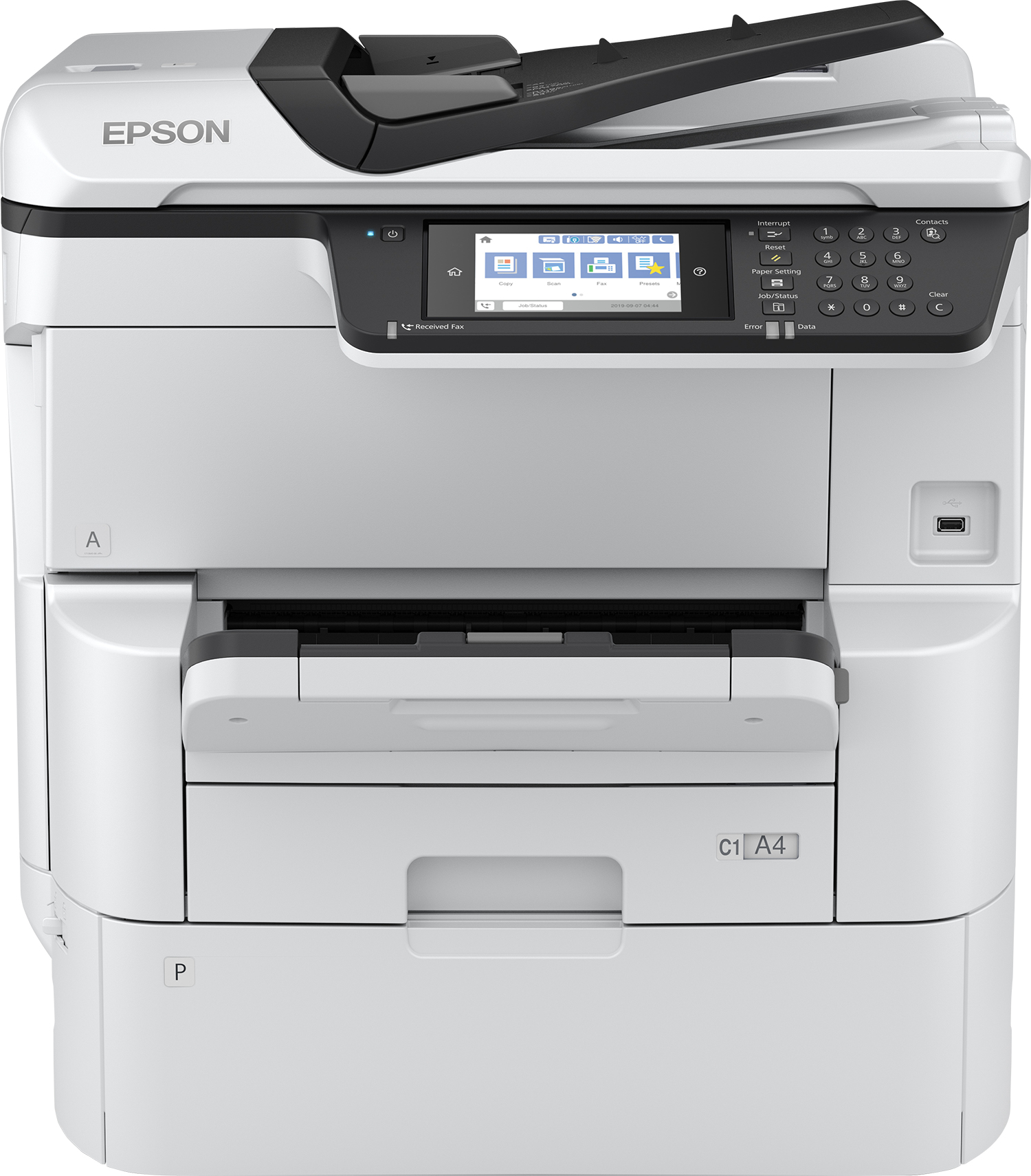 Epson WF-C878RDTWFC - Inkjet - Colour printing - 4800 x 1200 DPI - A3 - Direct printing - White - C11CH60401BR