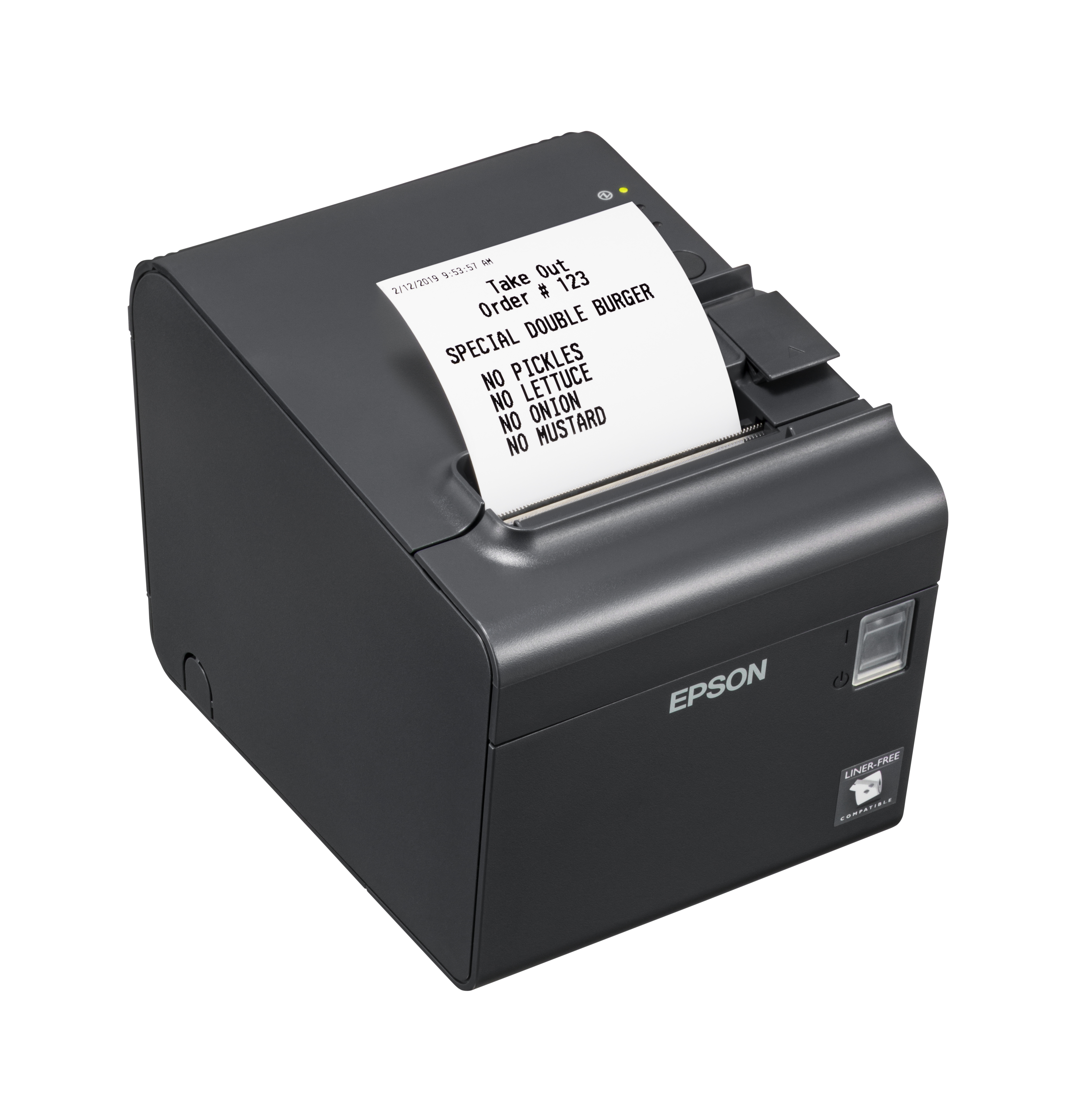Epson C31C412681 - Thermique directe - 203 x 203 DPI - 90 mm/s - Filaire - Gris