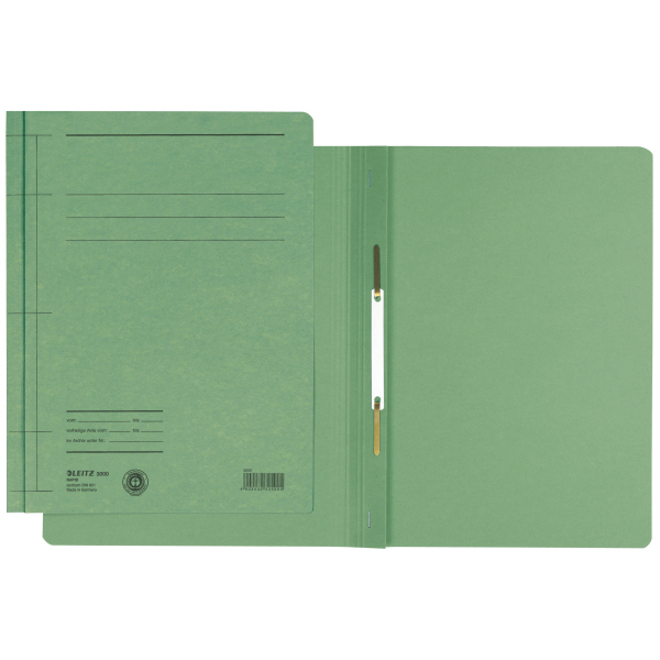 Esselte Leitz Cardboard binder - A4 - green - A4 - Green - 250 sheets - 240 mm - 240 x 318 x 1 mm