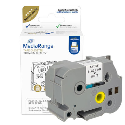 MediaRange TZe-261 36 mm etiketttejp - MRBTZ261
