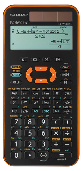Calculatrice scientifique Sharp EL-W531XGYR