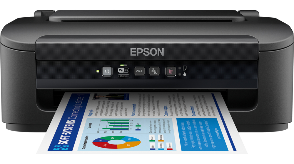 Epson WorkForce WF-2110W - Couleur - 5760 x 1440 DPI - A4 - 3000 pages par mois - 34 ppm - Impression recto verso