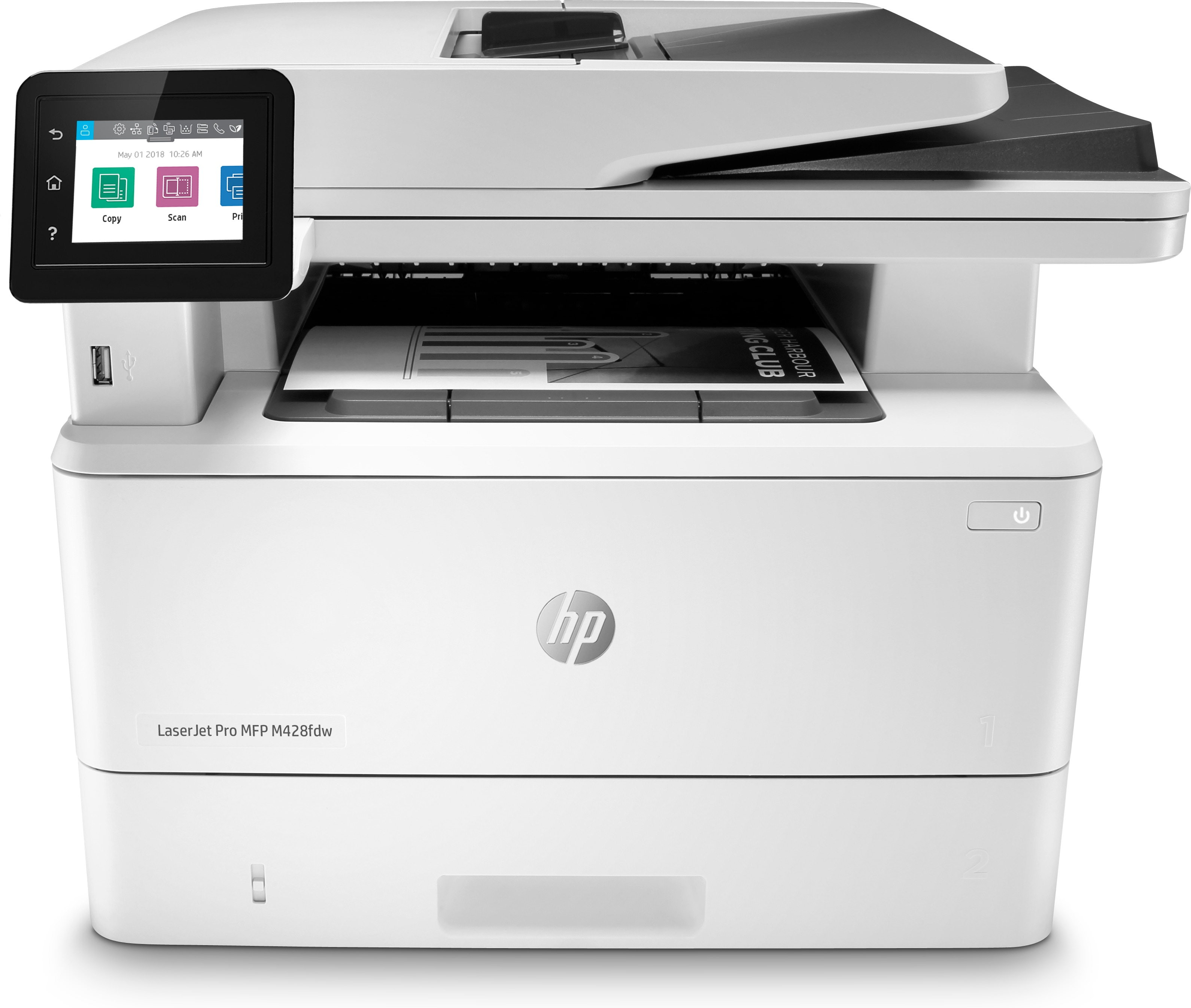 HP LaserJet Pro MFP M428fdw Svartvit A4 Multifunktion Fax - W1A30A#B19